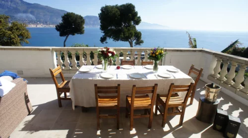 Villa Monte Carlo seaside main terrace