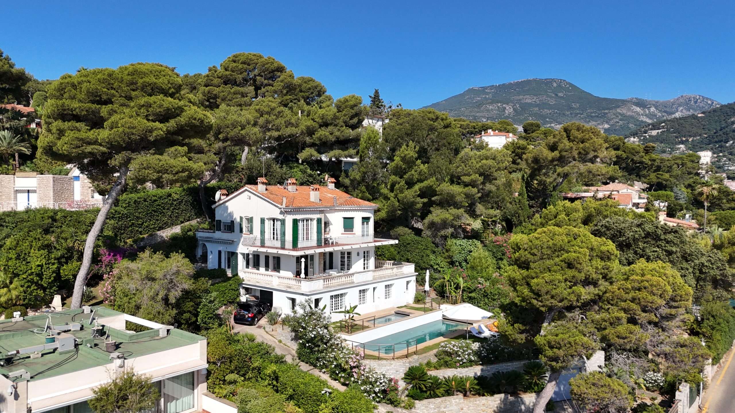 Seaside villa in Cap Martin, Monaco sea view